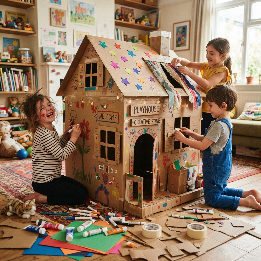 Construire une maison en carton