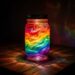 Créer un arc-en-ciel dans un verre d'eau