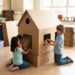 DIY Cardboard Playhouse