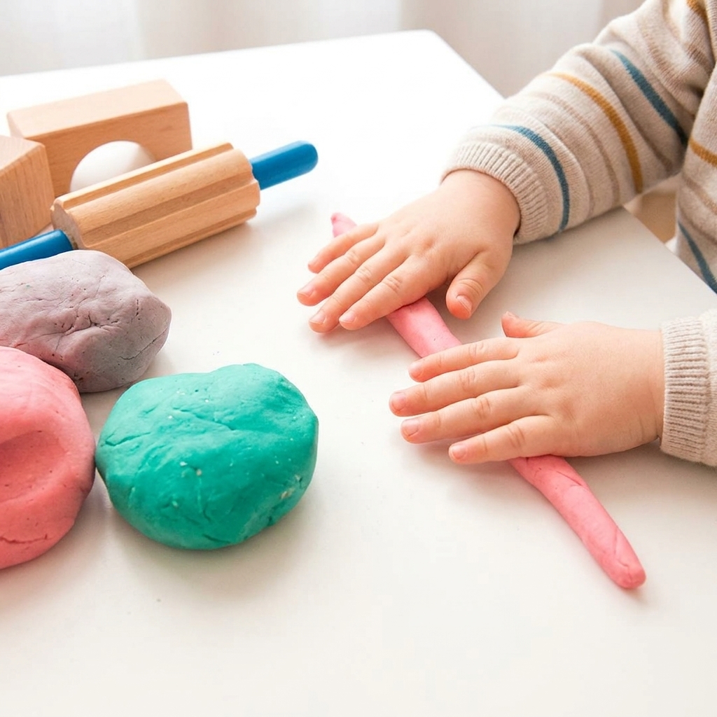 Fabrication de pâte à modeler maison une activité créative, économique et éducative