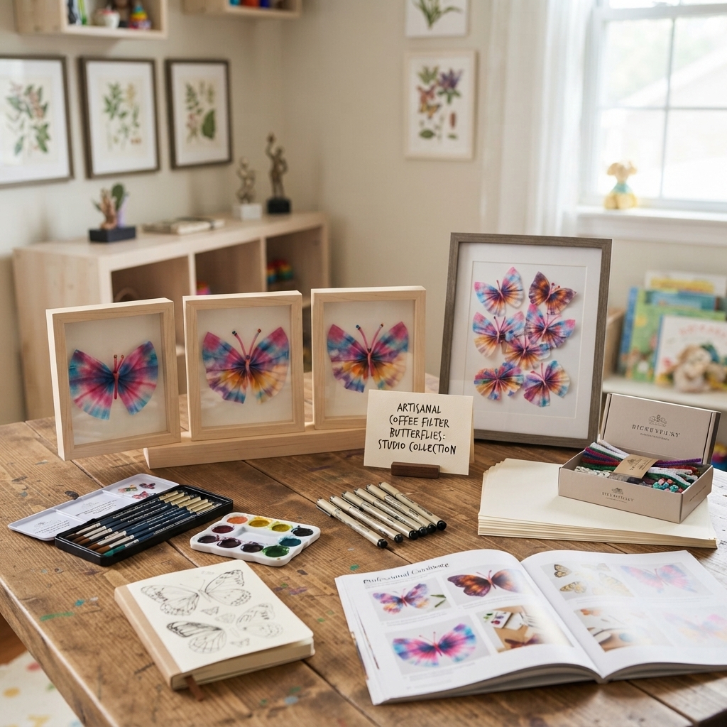 Fabriquer des papillons avec un filtre
