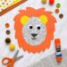 Fabriquer un Lion en Papier Déchiré