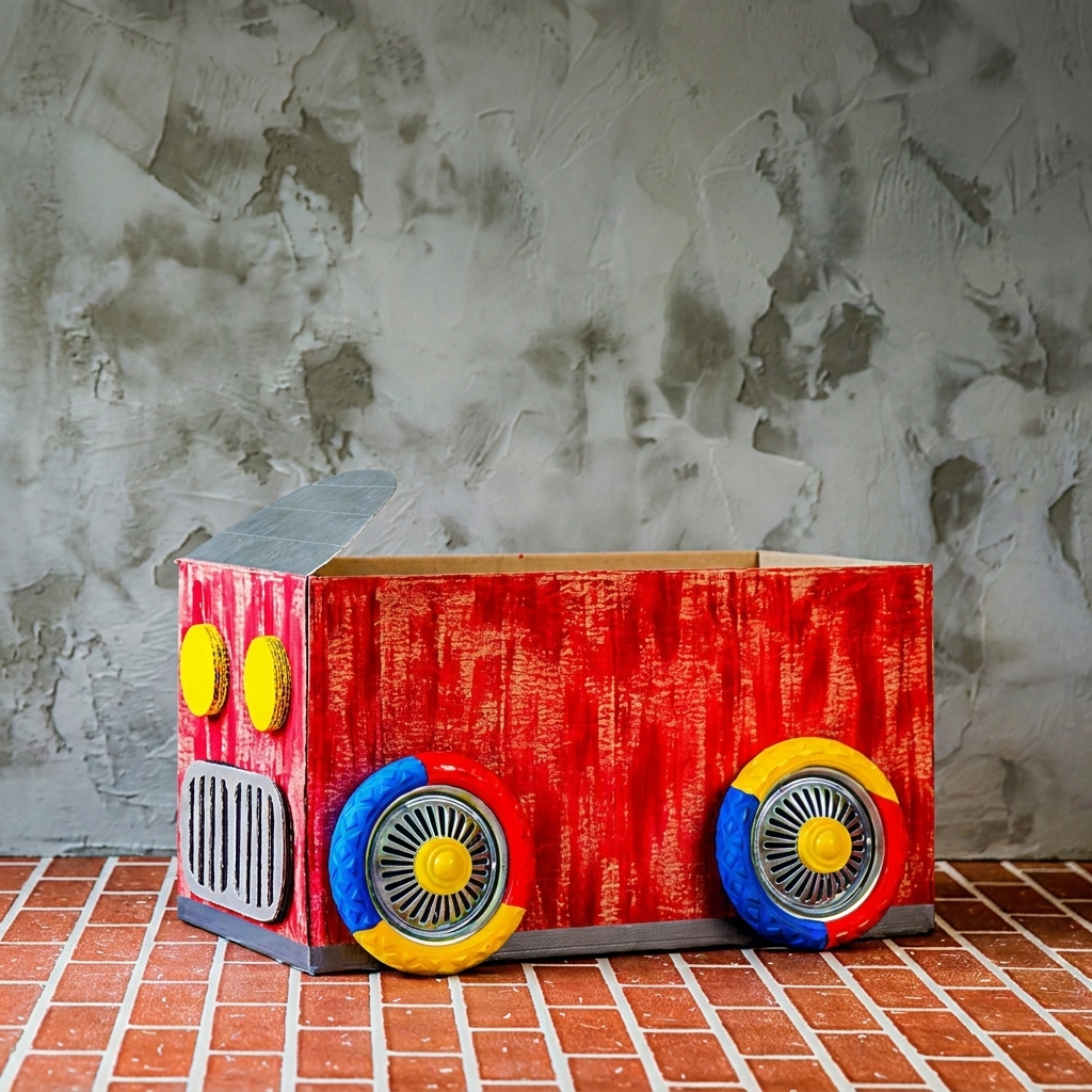 La fabrication de jouets en carton