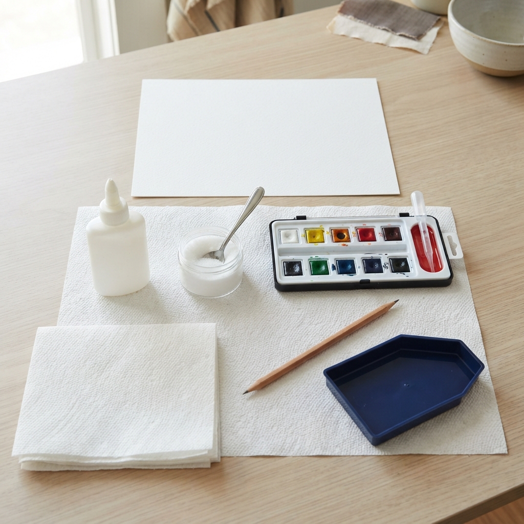 La peinture au sel est
