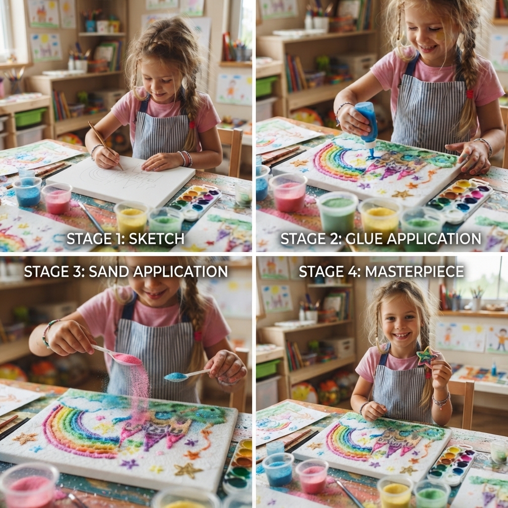 La peinture au sel est