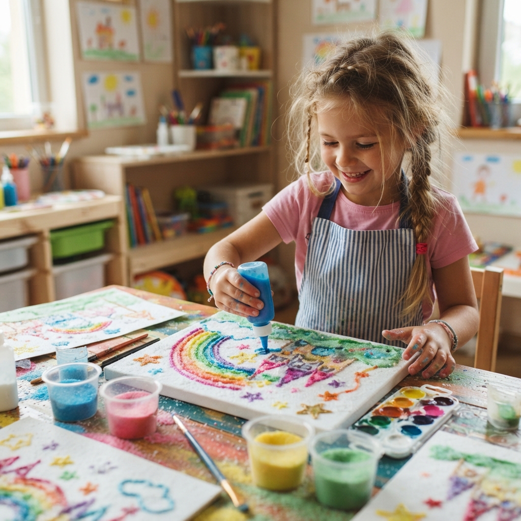 La peinture au sel est