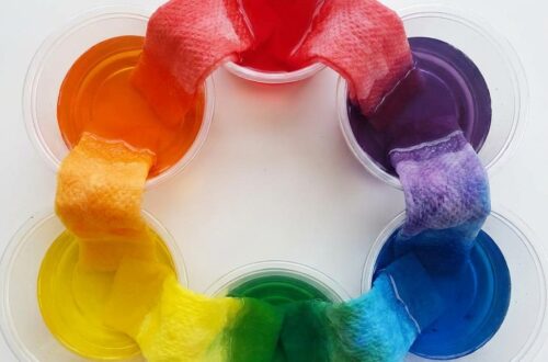 L’expérience de transfert de couleur entre deux tasses