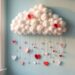 les nuages de boules de coton