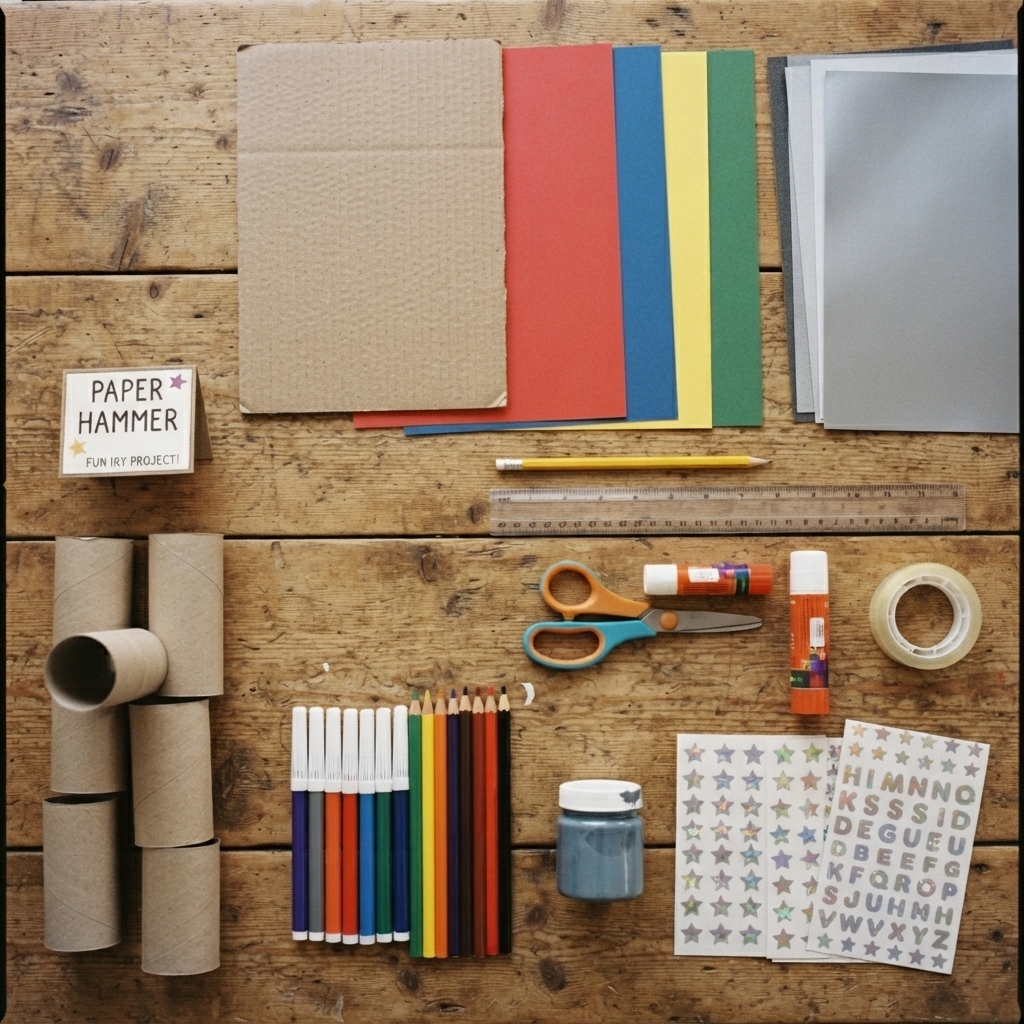 marteau en papier