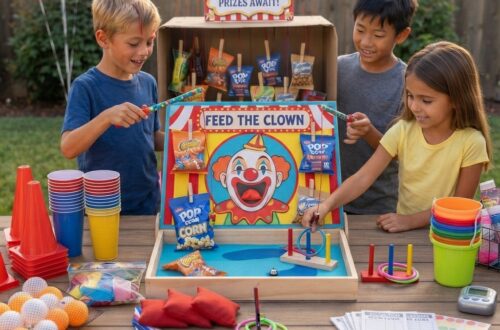 mini-jeu inspiré des célèbres jeux de fête