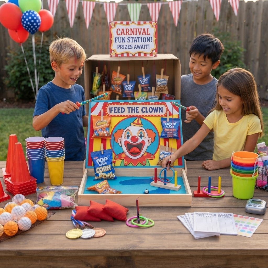 mini-jeu inspiré des célèbres jeux de fête