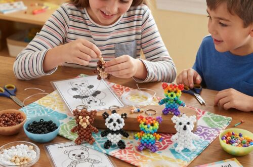 A Beaded Bear Craft for Children