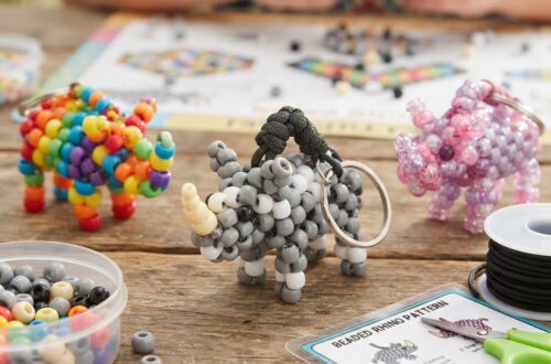 A Beaded Rhinoceros Craft for Children