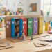 A Small Cardboard School Locker