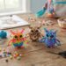 A Small Owl Made from Beads for Children