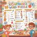 A cartoon word puzzle