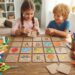A memory game using letters and pictures