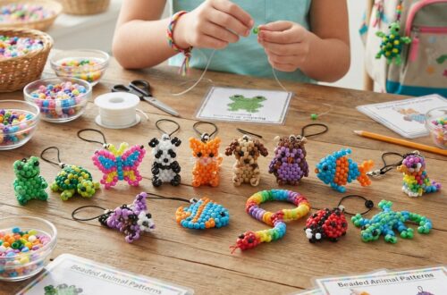 Cute Beaded Animals for Children