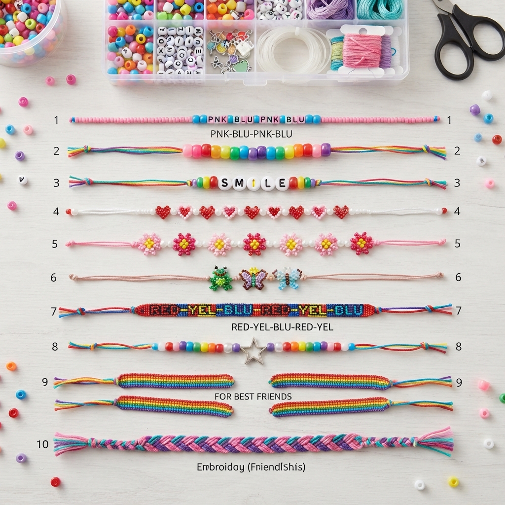 Easy Ideas for Making Friendship Bracelets