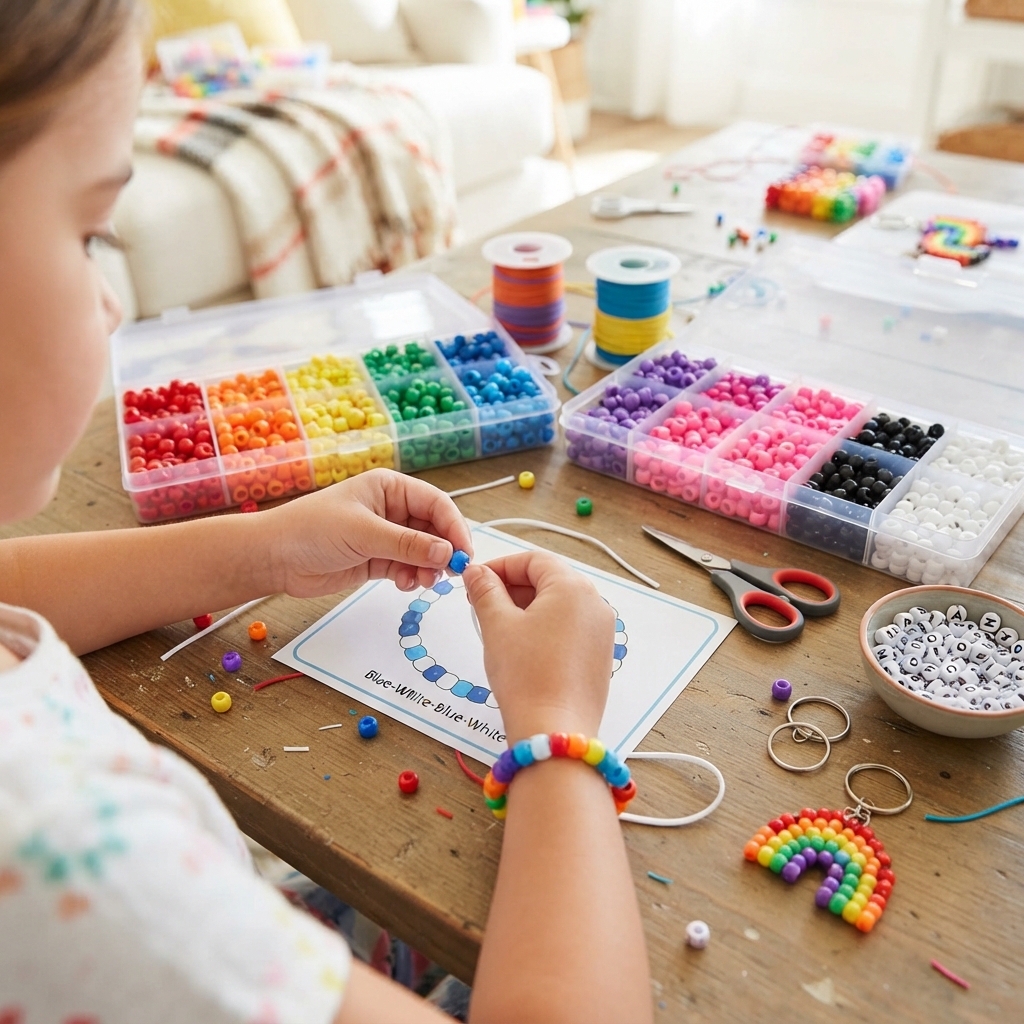 Pony Bead Patterns for Beginners