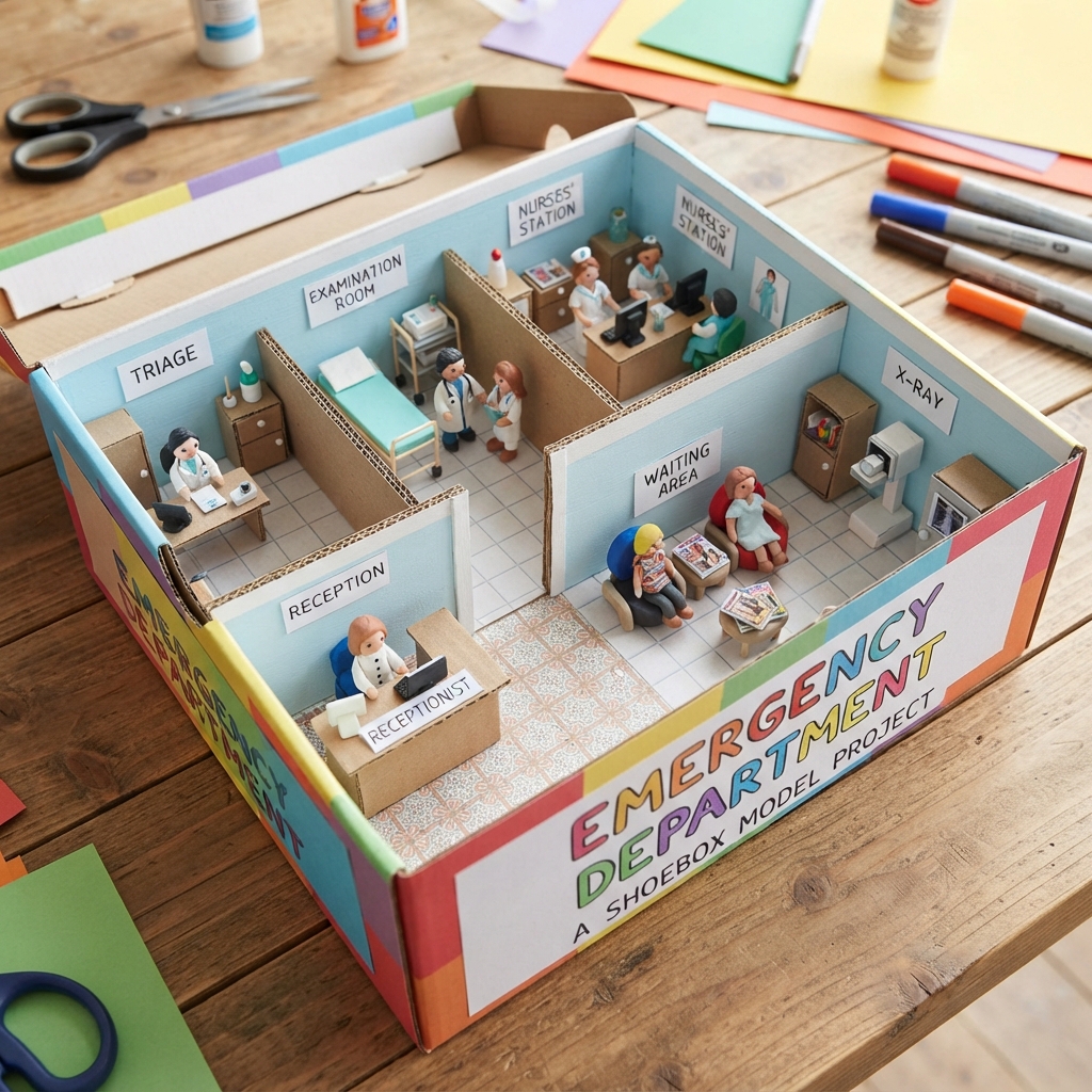 The Model of a Department Inside a Shoebox