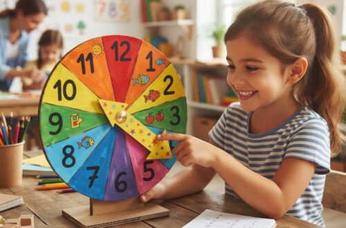 The educational number wheel