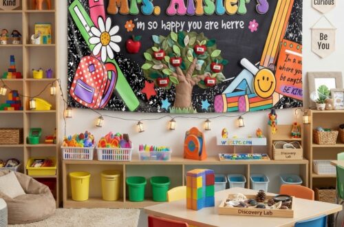 meilleures idées de décoration de salle de classe