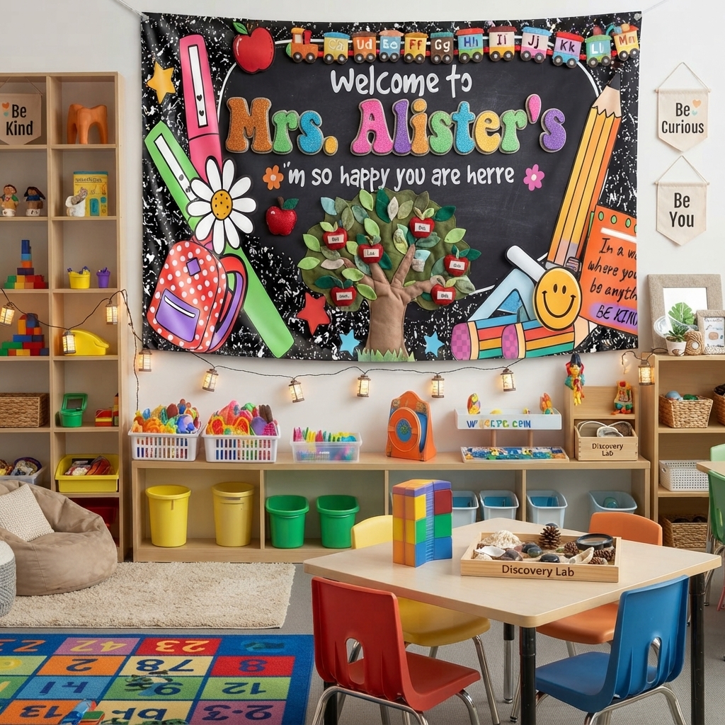 meilleures idées de décoration de salle de classe